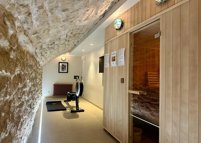 31bis - Cinq D'architecte, Entre Heritage Et Design - Sauna - Centre Νανσύ